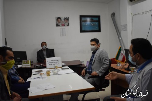 اولین نشست هماهنگی اعضای هیات بازرسی انتخابات شهرستان 