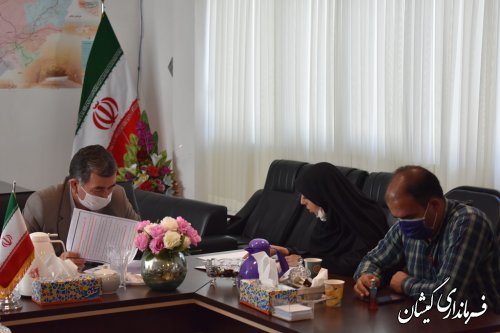 جلسه کمیته فناوری اطلاعات ستاد انتخابات شهرستان گمیشان برگزار شد