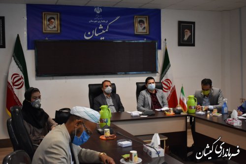 دومین جلسه هماهنگی هیات بازرسی بر انتخابات شهرستان گمیشان برگزار شد