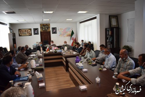 جلسه آموزشی نمایندگان فرماندار شعب اخذ رای گمیشان