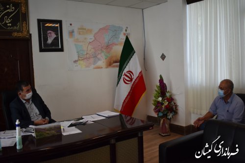 سی و یکمین دیدار مردمی فرماندار گمیشان با مردم شهرستان