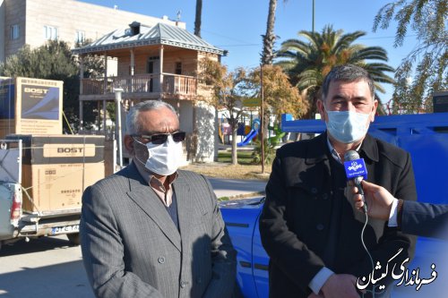 فرماندار شهرستان: اهدای22 سری جهیزیه به نوعروسان گمیشانی