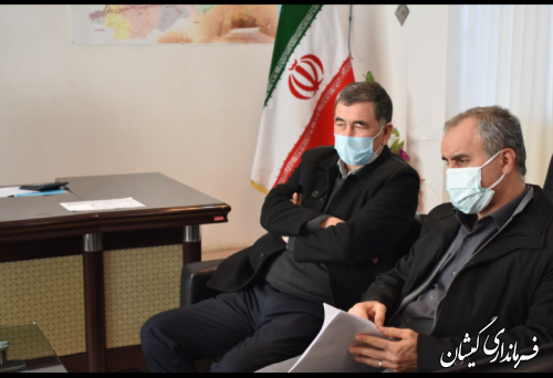 دیدار معاون سیاسی و اجتماعی استاندار گلستان با فرماندار گمیشان