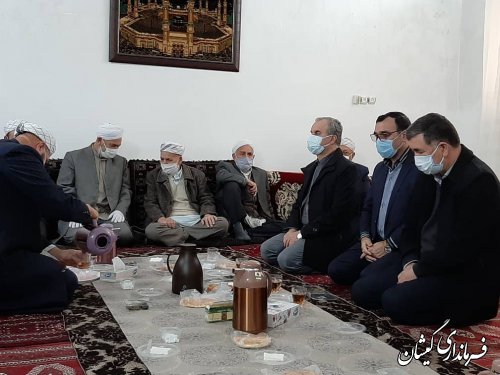 دیدار معاون سیاسی و اجتماعی استاندار گلستان با فرماندار گمیشان