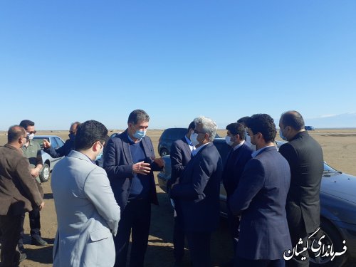 بازدید معاون وزیر میراث فرهنگی، صنایع دستی وگردشگری ازساحل توماچلرچارقلی