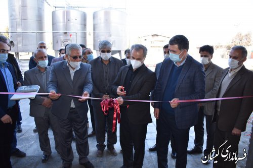 کارخانه تولید شیر خشک و پودر آب پنیرآشوراده افتتاح و به بهره برداری رسید