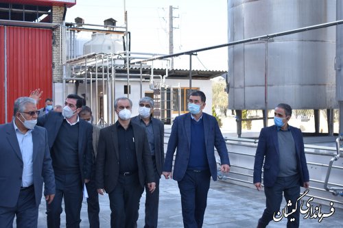 کارخانه تولید شیر خشک و پودر آب پنیرآشوراده افتتاح و به بهره برداری رسید