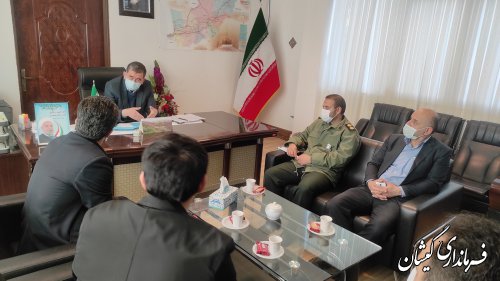 نشست هماهنگی بررسی وضعیت المان شهدای گمنام گمیشان برگزار شد