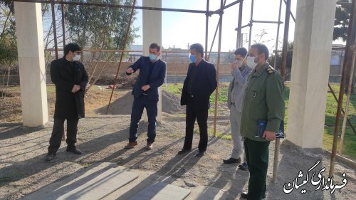 نشست هماهنگی بررسی وضعیت المان شهدای گمنام گمیشان برگزار شد