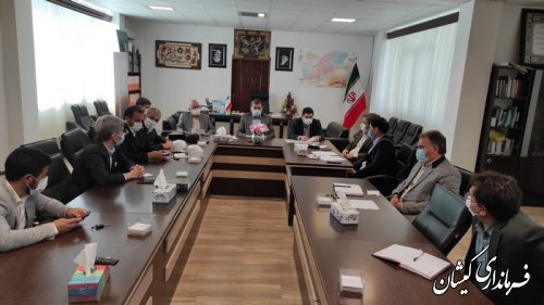 جلسه شورای ترافیک شهرستان گمیشان برگزار شد