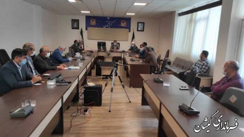 جلسه هماهنگی مدیریت مصرف برق شهرستان گمیشان برگزار شد