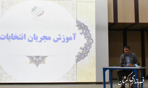 گمیشان تجربه موفق در برگزاری انتخابات را درشرایط کرونا دارد