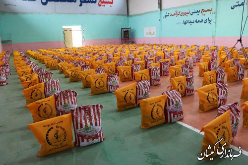 توزیع یک هزار بسته غذایی به مناسبت دهه فجر