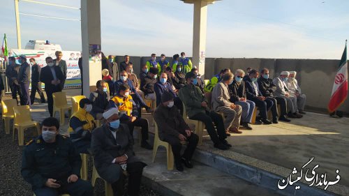 پایگاه جاده ای اورژانس 115 روستای مرزی کله پست افتتاح شد