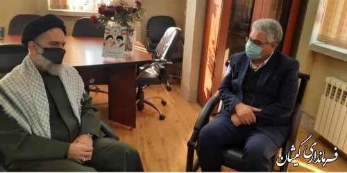 دیدار سرپرست فرمانداری گمیشان با رئیس دانشگاه آزاد اسلامی استان