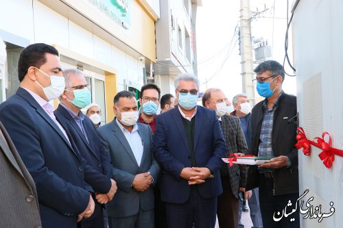 چند طرح مخابراتی وارتباطی در گمیشان افتتاح وکلنگ زنی شد