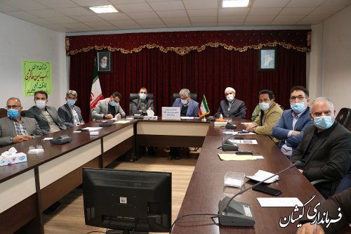 جلسه کارگروه اجتماعی،فرهنگی،سلامت،بانوان وخانواده شهرستان گمیشان برگزار شد