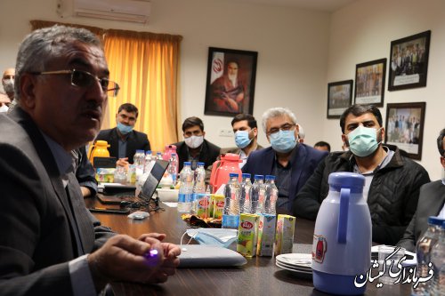 نماینده رئیس جمهوری از سایت میگوی گمیشان بازدید کرد