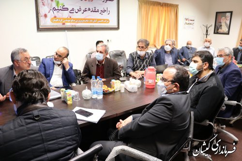 نماینده رئیس جمهوری از سایت میگوی گمیشان بازدید کرد
