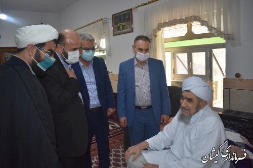دیدار معاونین استاندار با امام جمعه شهرستان 
