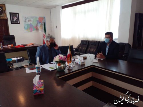 ملاقات عمومی امید سقلی سرپرست فرمانداری گمیشان با شهروندان برگزار شد
