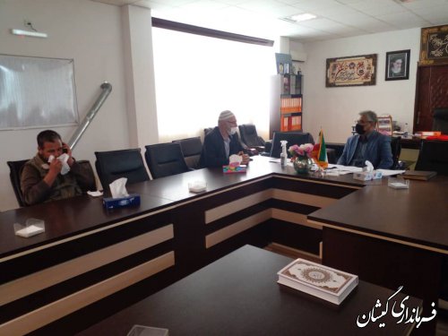 ملاقات عمومی امید سقلی سرپرست فرمانداری گمیشان با شهروندان برگزار شد