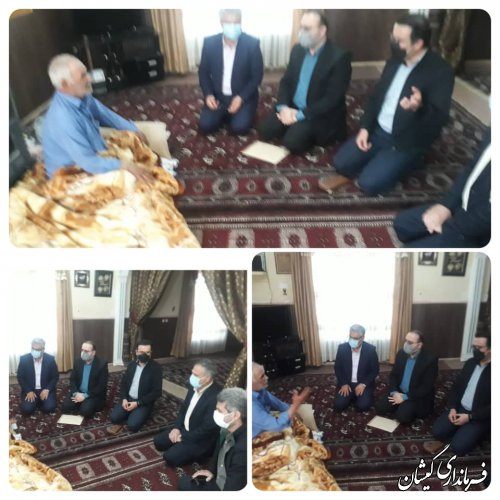 دیدار مدیر کل نوسازی ، توسعه و تجهیز مدارس استان گلستان با سرپرست فرمانداری گمیشان