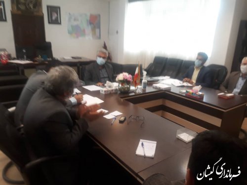 برگزاری اولین جلسه شورای آرد و نان و گندم شهرستان گمیشان سال 1401