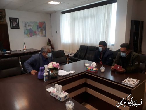 ملاقات عمومی فرماندار گمیشان برگزار شد.