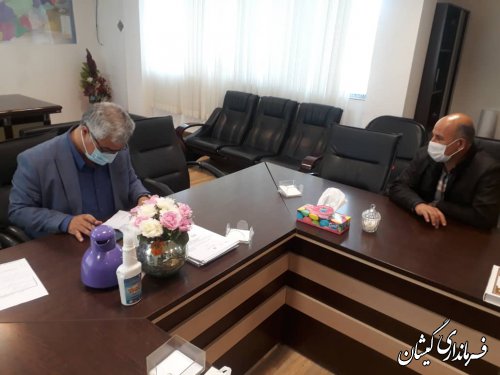 ملاقات عمومی فرماندار گمیشان برگزار شد.