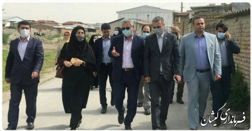 حضور مدیر کل سرپرست اداره کل میراث فرهنگی ، صنایع دستی و گردشگری گلستان در شهرستان گمیشان