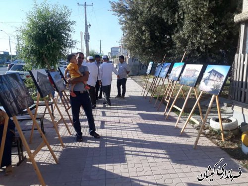 حضور فرماندار گمیشان در مراسم نکوداشت ۲۸۹ سالروز  تولد شاعر و عارف ایرانی  ترکمن مختوم قلی فراغی