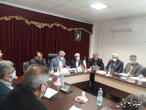  برگزاری دومین جلسه شورای اداری شهرستان گمیشان