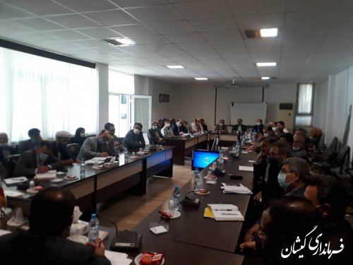  برگزاری دومین جلسه شورای اداری شهرستان گمیشان