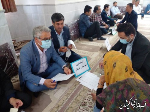  برگزاری میز خدمت در روستای آرخ بزرگ