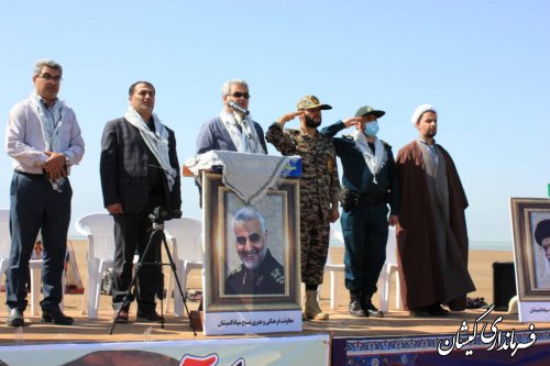 برگزاری رزمایش الی بیت المقدس ۱۲ در شهرستان گمیشان