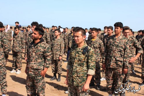 برگزاری رزمایش الی بیت المقدس ۱۲ در شهرستان گمیشان