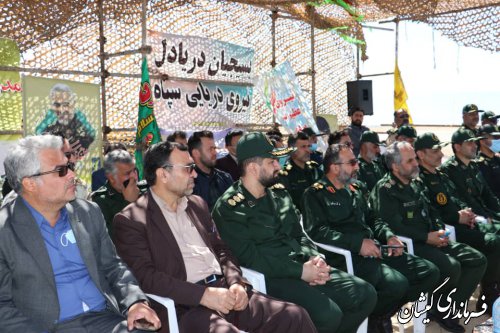 برگزاری مرحله پایانی رزمایش دریایی الی بیت المقدس در شهرستان گمیشان