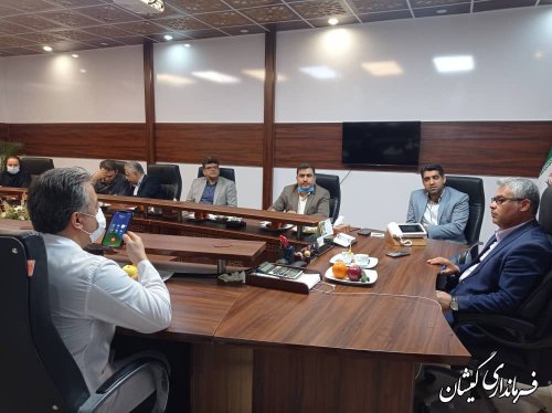 حضور مدیرکل اقتصادی و سرمایه گذاری استانداری گلستان در شهرستان گمیشان