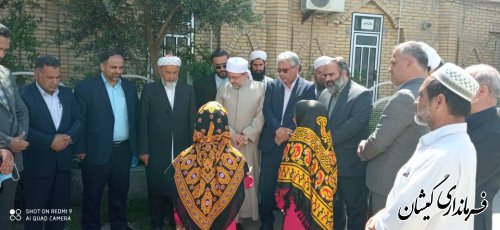بازدید ماموستا عبدالسلام کریمی دستیار ویژه رئیس جمهور در امور فرق و مذاهب اسلامی  از حوزه های علمیه سیمین شهر