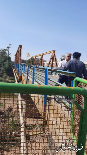 حضور مدیر کل دفتر بازرسی، مدیریت عملکرد و امور حقوقی استانداری گلستان در شهرستان گمیشان