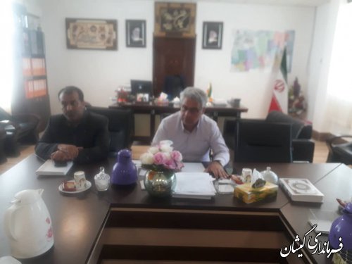 برگزاری جلسه بررسی درخواست های مردمی شهرستان گمیشان از سفر  ریاست محترم جمهوری اسلامی به استان گلستان