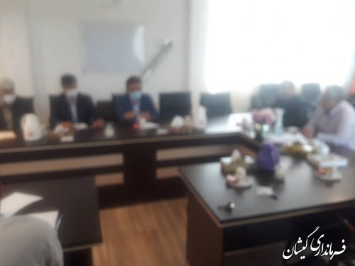 برگزاری جلسه بررسی درخواست های مردمی شهرستان گمیشان از سفر  ریاست محترم جمهوری اسلامی به استان گلستان