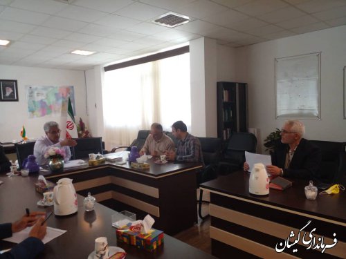 برگزاری جلسه مدیریت مصرف برق واحدهای تولیدی سطح شهرستان گمیشان