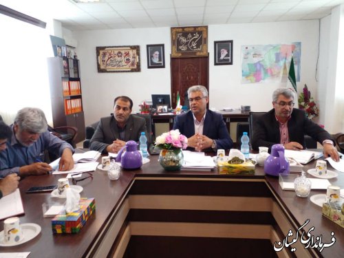 برگزاری جلسه شورای آرد و نان شهرستان گمیشان