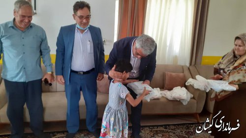 دیدار سرپرست فرمانداری گمیشان با دختران موسسه خیریه حضرت زینب کبری (س) سیمین شهر