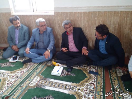 برگزاری میز خدمت در روستای قره کیله 