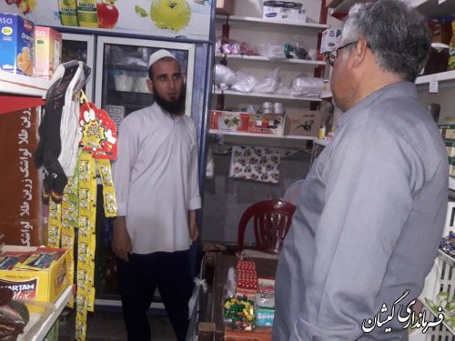 بازدید شبانه سرپرست  فرمانداری گمیشان از روستای آرخ بزرگ