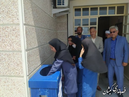 برگزاری پویش ملی جمع آوری کتب درسی و دفاتر سال گذشته تحصیلی  دانش آموزان در شهرستان گمیشان
