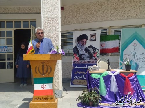 برگزاری پویش ملی جمع آوری کتب درسی و دفاتر سال گذشته تحصیلی  دانش آموزان در شهرستان گمیشان